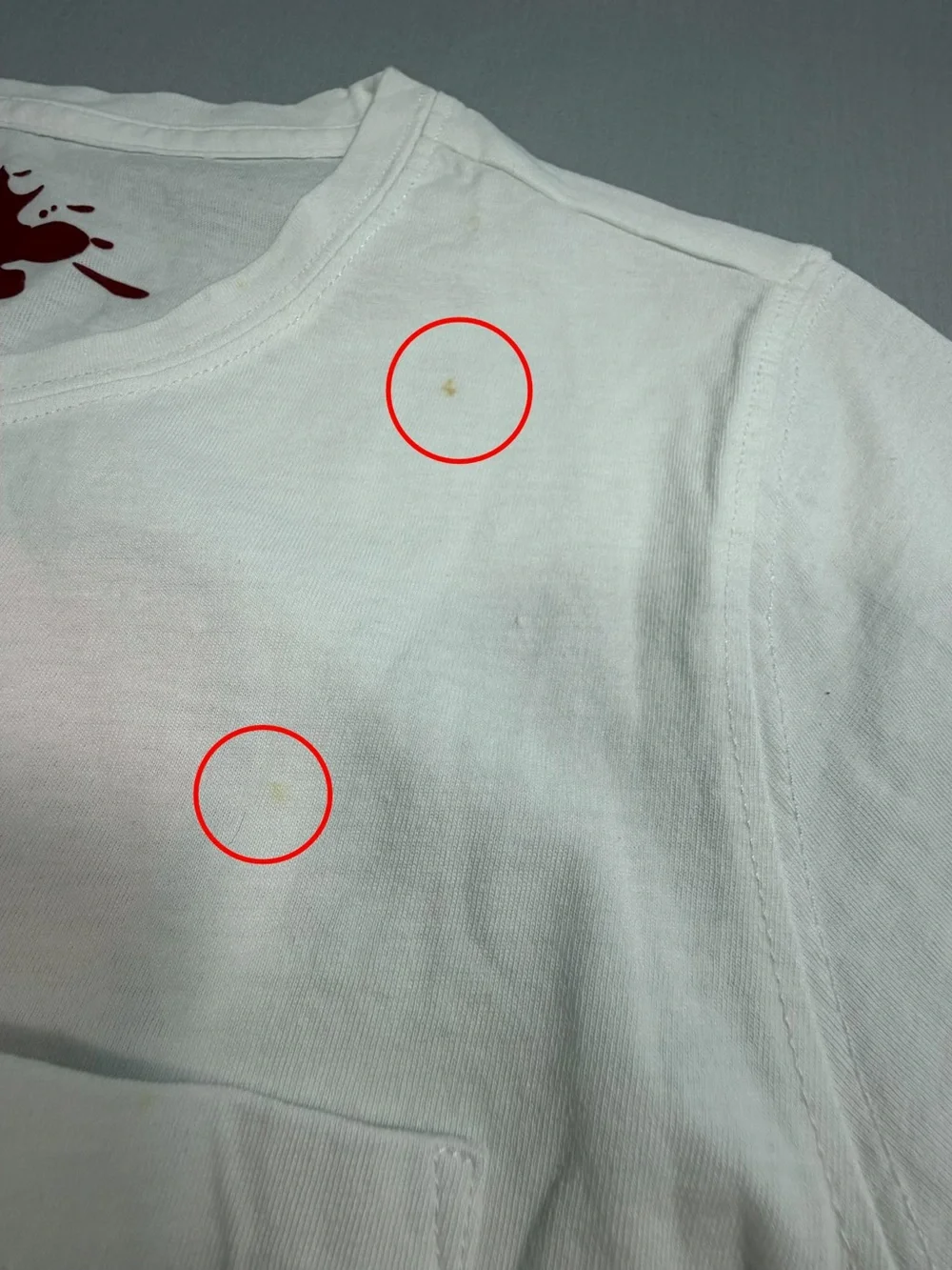 Vineyard Vines White Tee with Pink Patterned Whale Logo - Picture 5 of 7